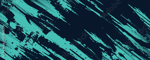 Minimal Abstract turquoise Grunge Scratch Background Template.