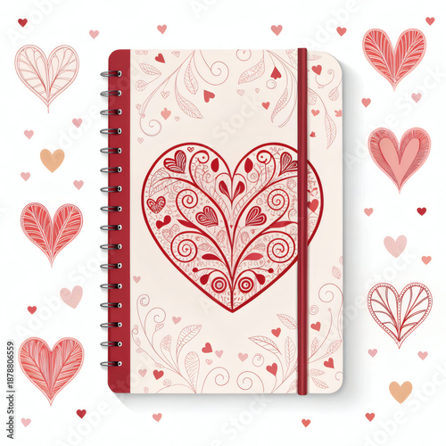 Valentine's Day special valentine hearts background