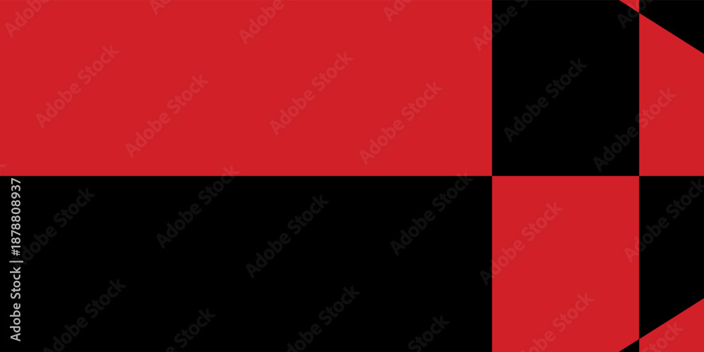 Naklejka premium Red and Black Lumberjack Buffalo Plaid Seamless Pattern