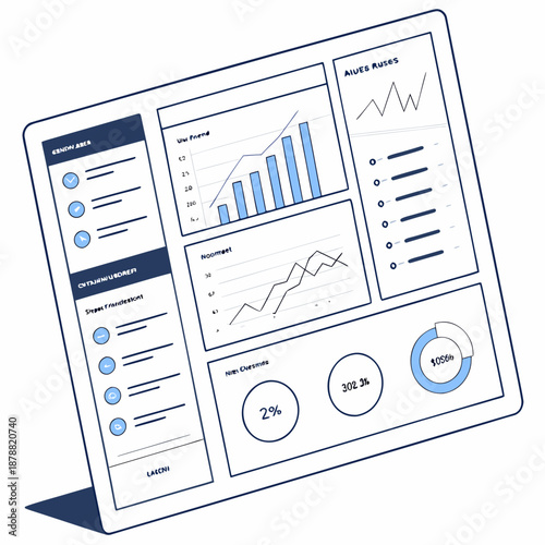 Dashboard analytics overview