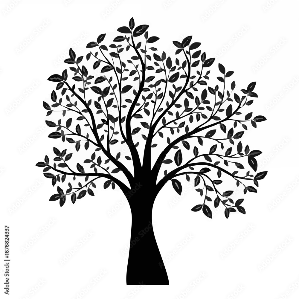 Obraz premium Tree silhouette.eps