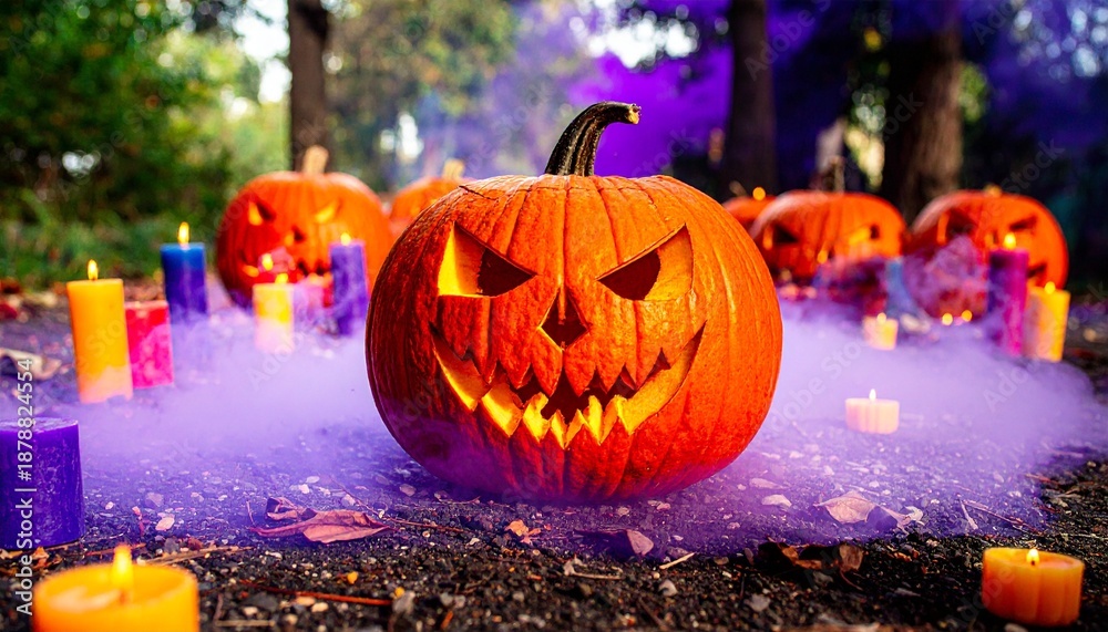 Obraz premium jack-o-lantern