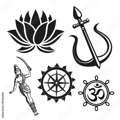 Hindu spiritual symbols