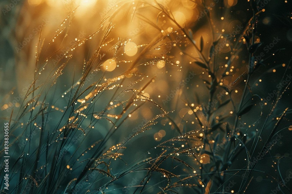 Fototapeta premium grass in the wind