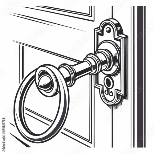 Vintage door knocker