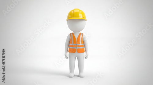 3d man with helmet
