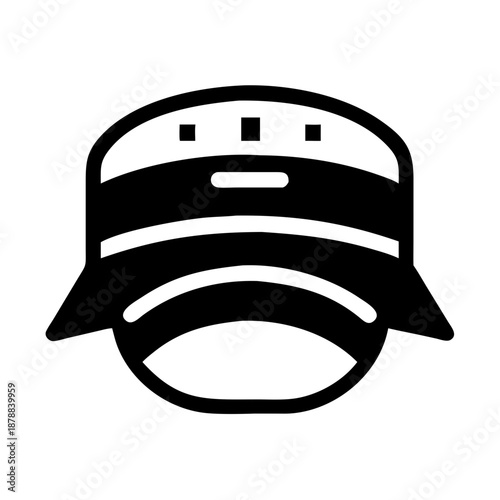 Classic fast food burger icon with layered ingredients and sesame seed detail