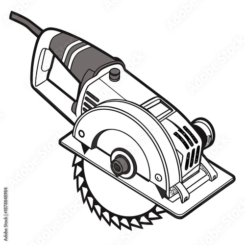 Electric circular saw