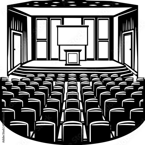 Empty auditorium