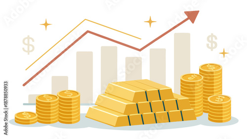 Golden Investment Growth and Financial Success