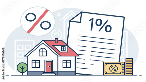 House Loan Agreement with 1 Percent Interest Rate
