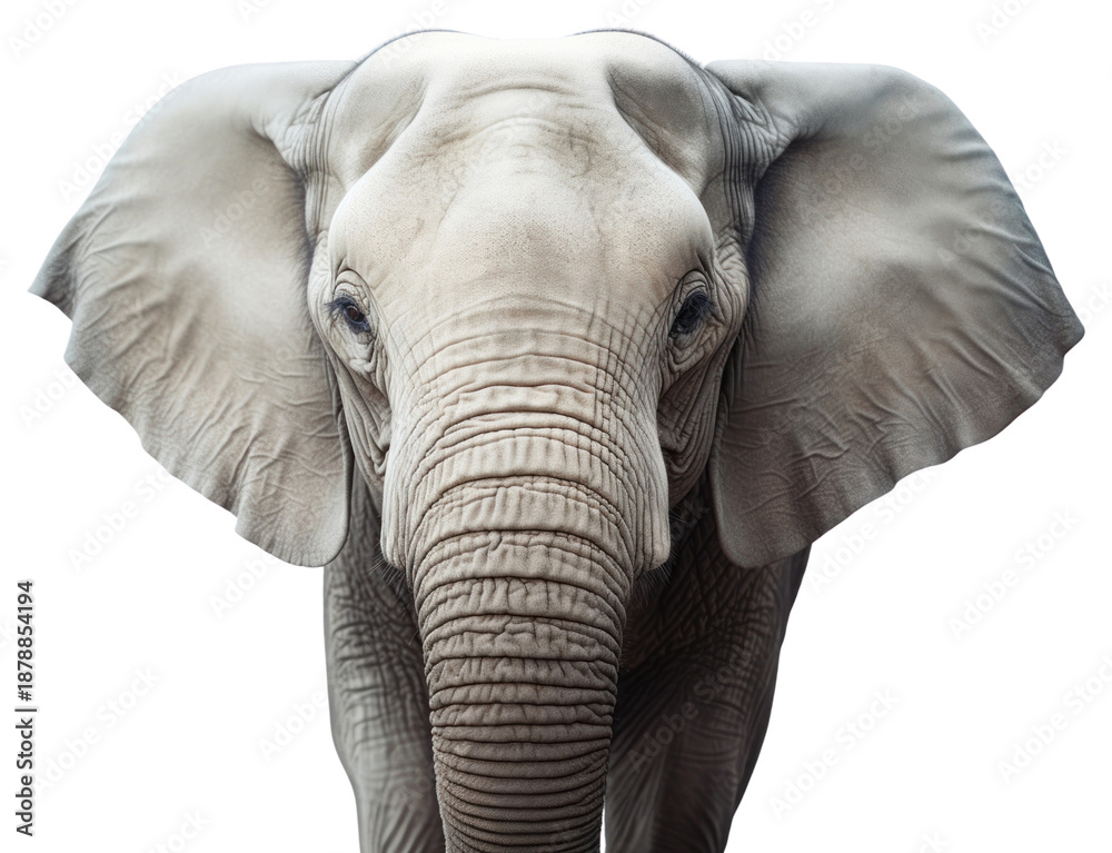 Obraz premium PNG Elephant wildlife animal mammal.