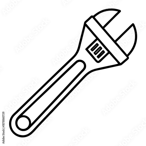 Adjustable wrench