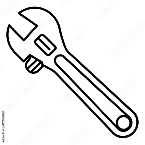 Adjustable wrench