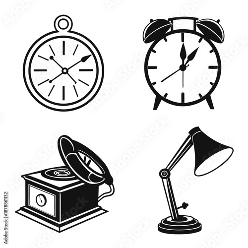 Vintage items collection