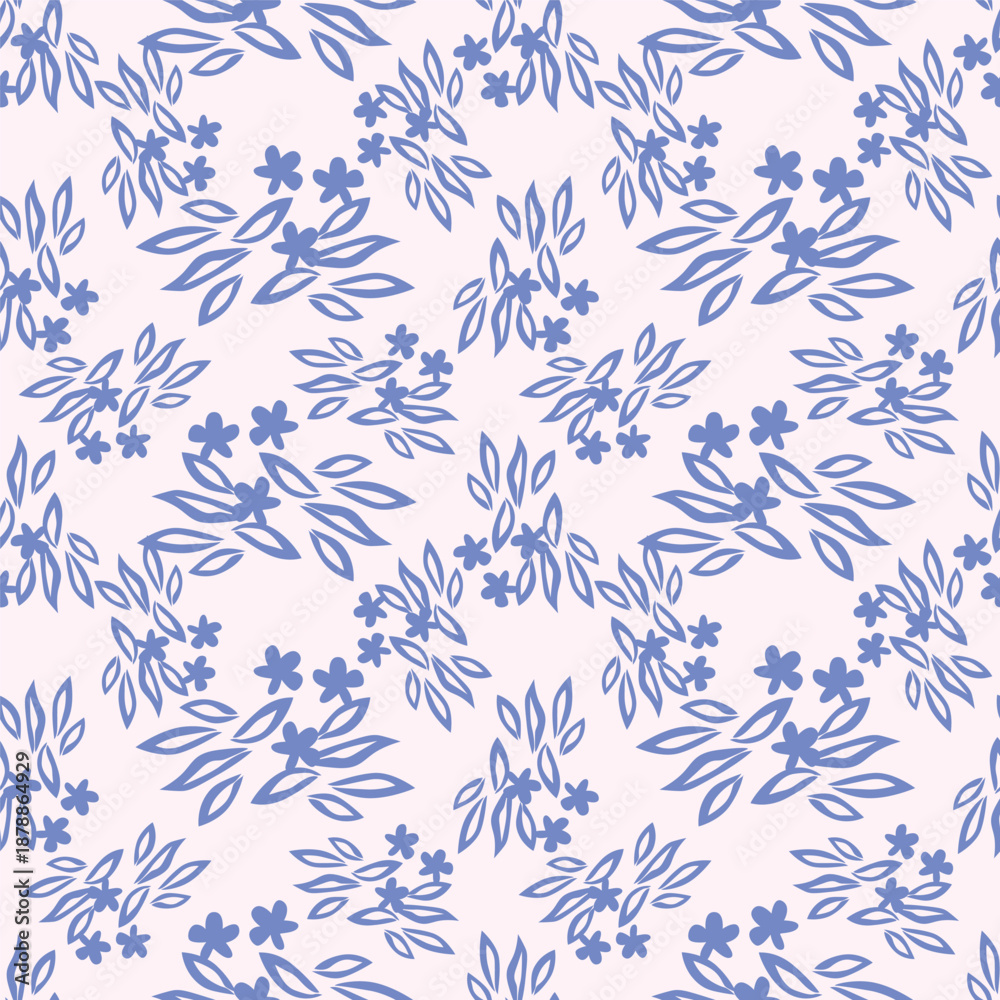 Fototapeta premium seamless floral pattern