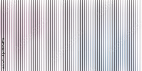 Soft glass ripple gradient in icy pale blue and lavender hues. Delicate reeded texture with frosted distortion effect and minimal vertical blur. Glass texture, vector illustration