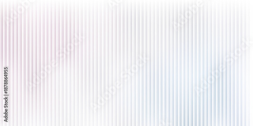 Soft glass ripple gradient in icy pale blue and lavender hues. Delicate reeded texture with frosted distortion effect and minimal vertical blur. Glass texture, vector illustration