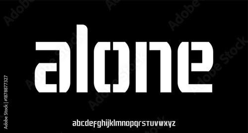 MILITARY ELEGANT URBAN STREETWEAR FONT VECTOR MINIMALIST STYLE
