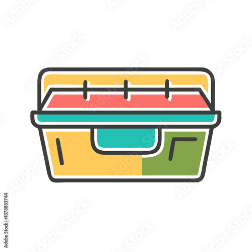 Colorful toolbox icon