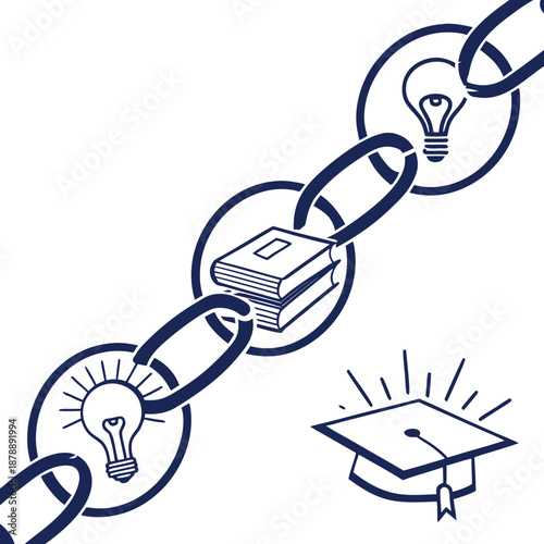 Educational link chain