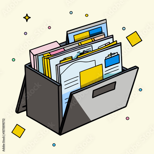 Organized digital files