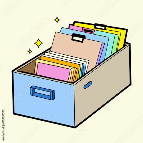 Organized filing system