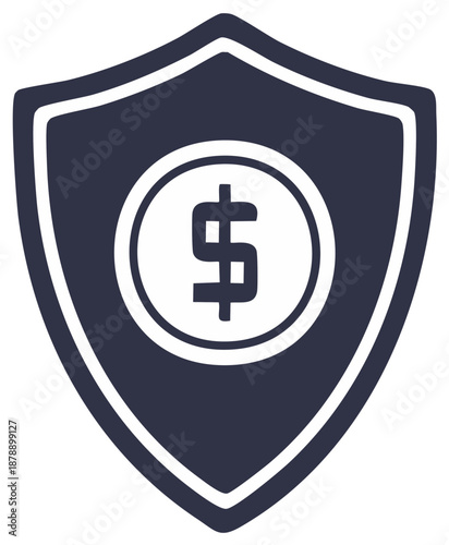 Financial Shield Icon Dollar Sign Money Protection Secure Investment Safety Free Download Financial Shield Icon Dollar Sign Money Protection Secure Investment Safety - GFXLoad