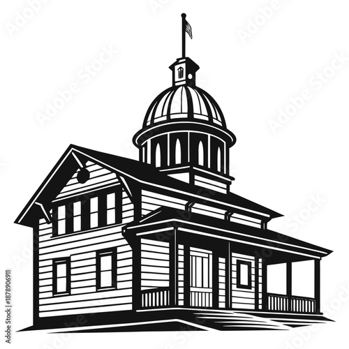 Historic building with dome