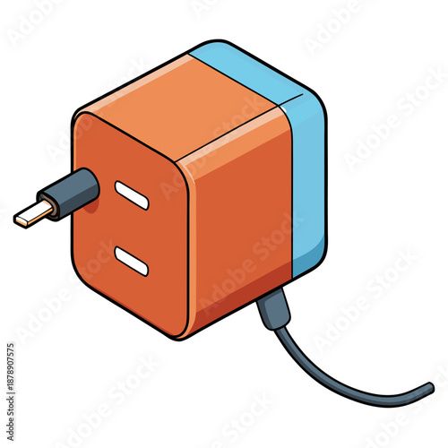 Illustrated power adapter