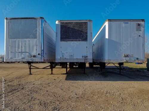 Semi-Truck Trailer