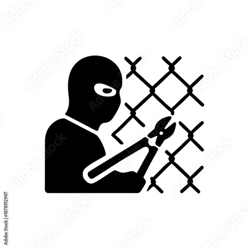 Property Trespassing Breach Icon