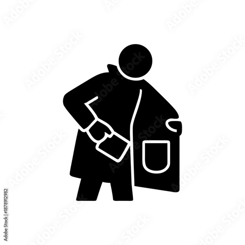 Shoplifting Retail Theft Icon