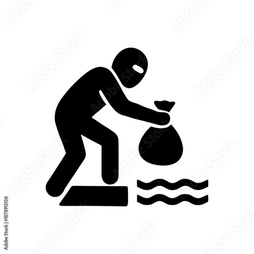 Evidence Disposal and Dumping Icon