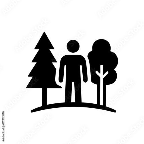 Stealthy Hiding and Surveillance Icon