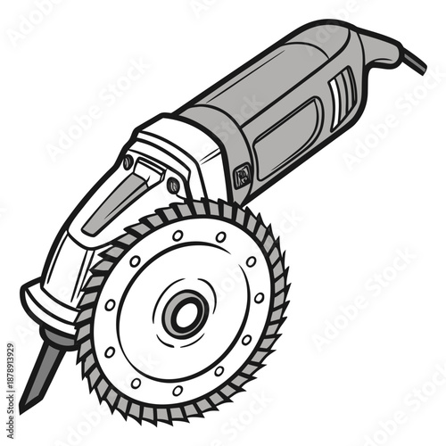 Electric grinder tool