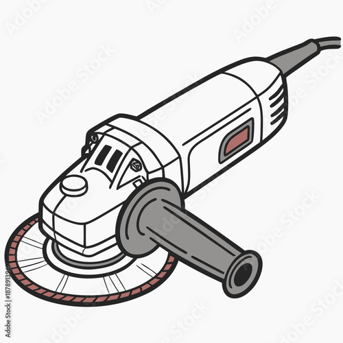 Electric angle grinder