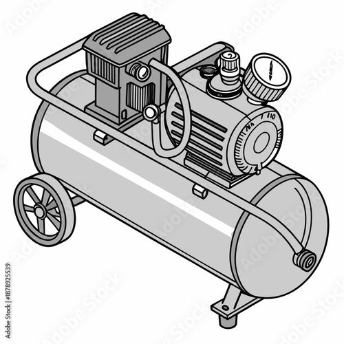 Industrial air compressor