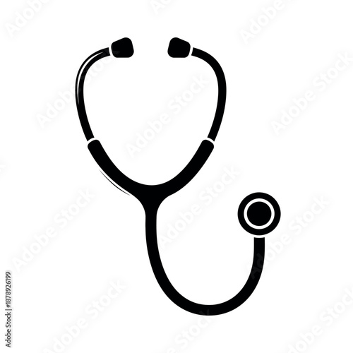 stethoscope isolated on white background