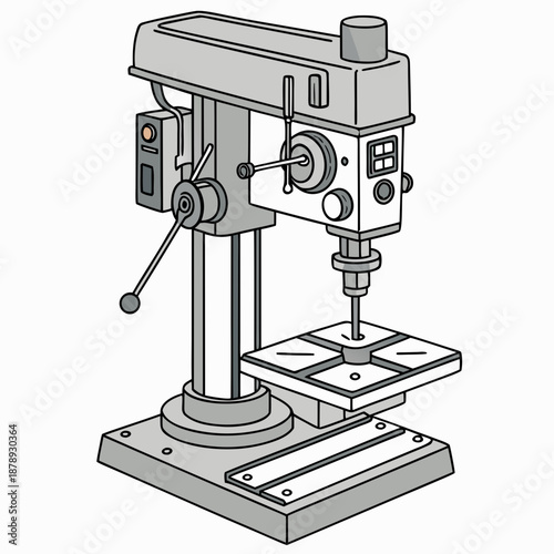 Industrial drill press