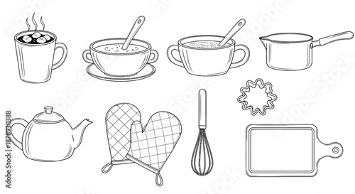 Kitchen essentials for hot beverages