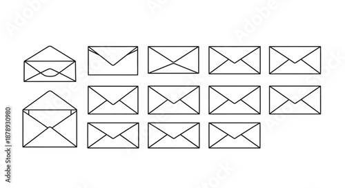 Collection of envelope designs