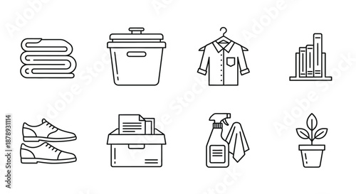 Essential organization icons