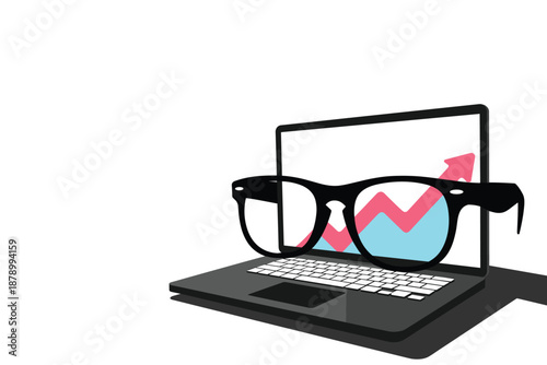 Digital Insights Analyzing Business Growth and Market Trends, business analytics concept