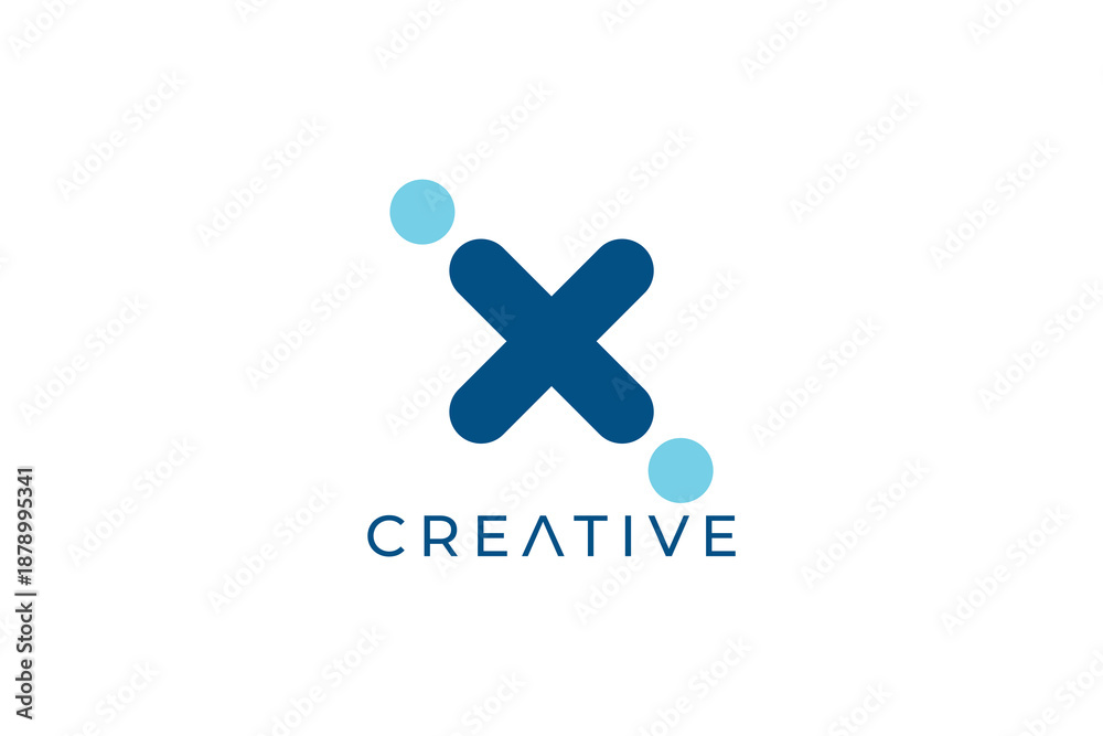 Obraz premium Elegant Abstract Man Logo for Professional, Personal, and Business Identity