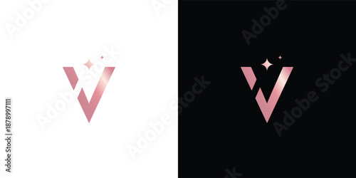 Luxury Letter J V Monogram Logo for Premium Brands, Fashion and Elegant Corporate Identity