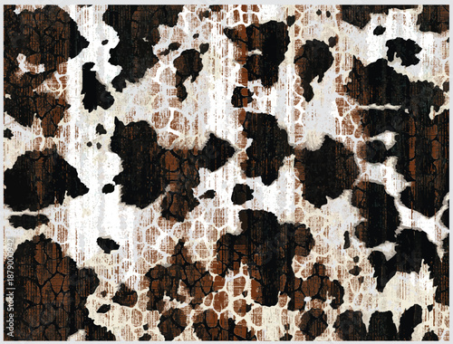 hand drawn abstract botanical floral brush strokes seamless pattern design for fashion textiles pattern masculine layered geo floral watercolor textured with animal skin textures mixed patterns digita