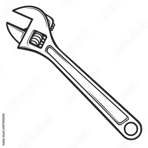 Adjustable wrench