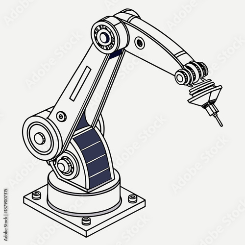 Industrial robot arm