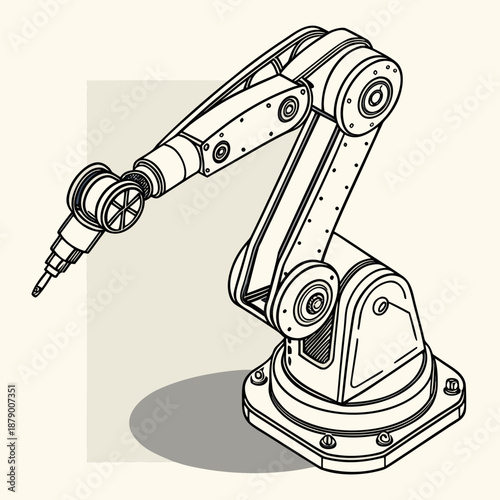 Industrial robot arm